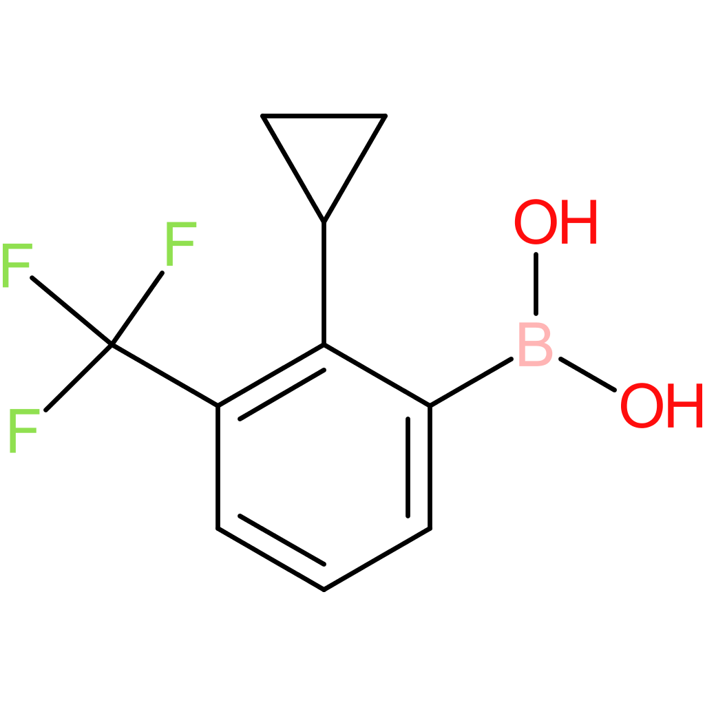 3-trifluoromethyl-2-cyclopropylphenylboronic acid