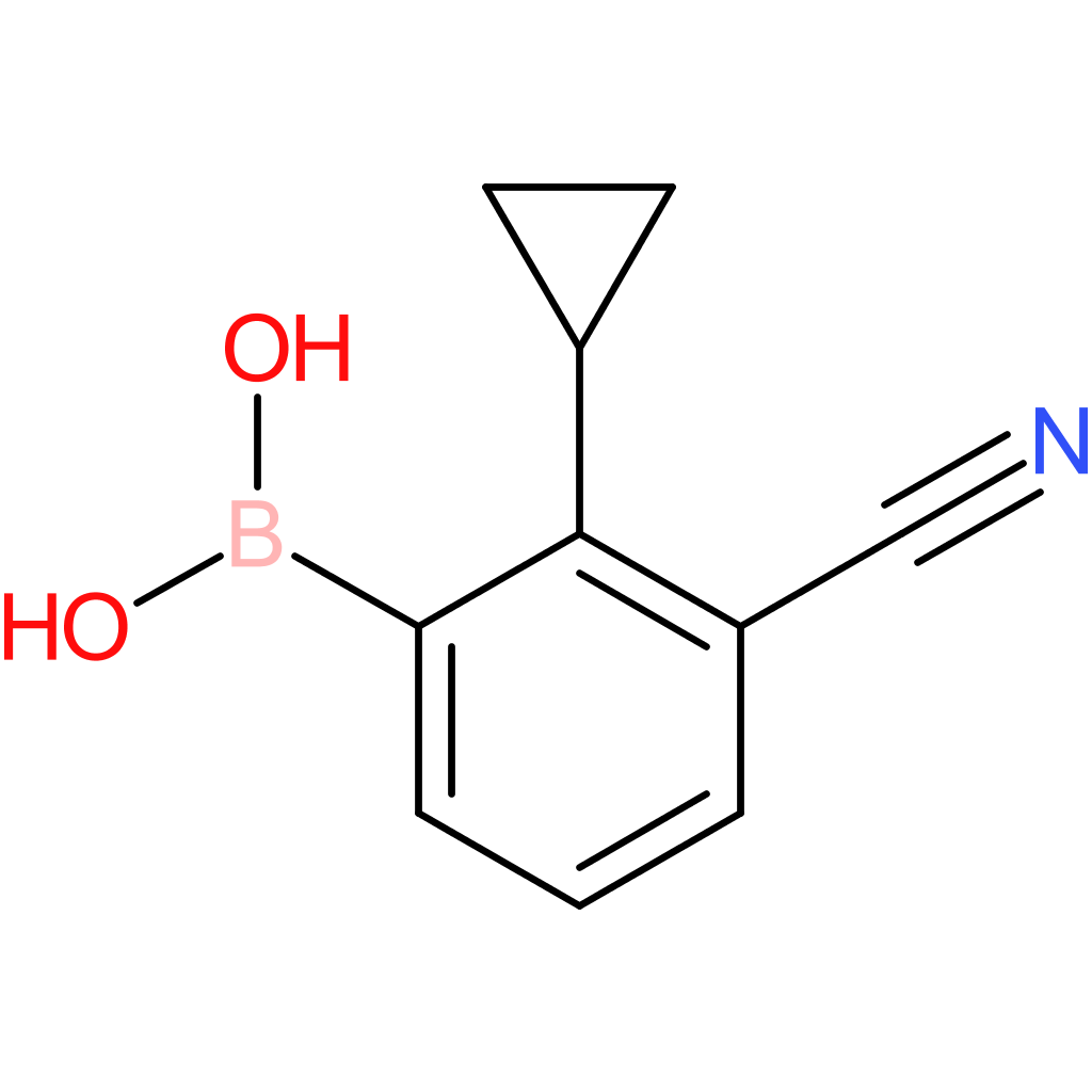 3-cyano-2-cyclopropylphenylboronic acid