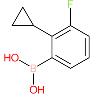 3-fluoro-2-cyclopropylphenylboronic acid