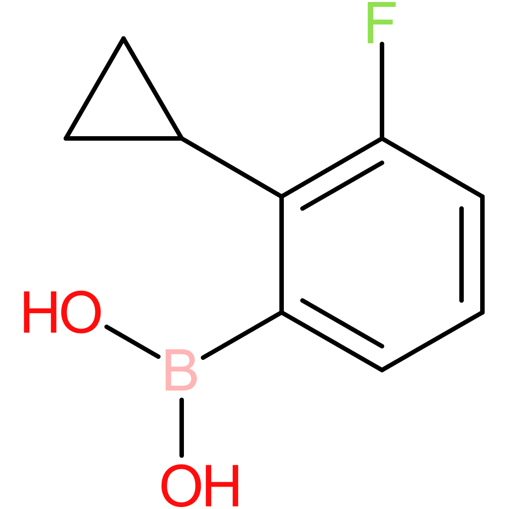 3-fluoro-2-cyclopropylphenylboronic acid