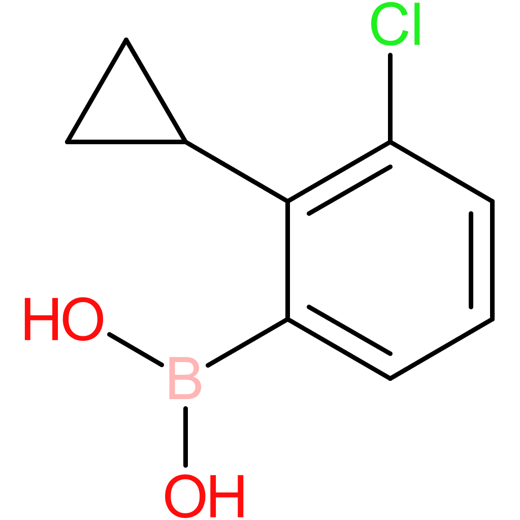 3-chloro-2-cyclopropylphenylboronic acid