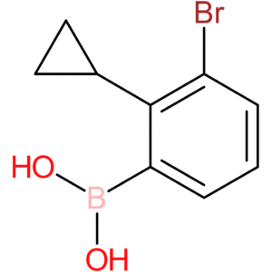 3-bromo-2-cyclopropylphenylboronic acid