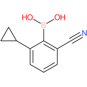 2-cyano-6-cyclopropylphenylboronic acid
