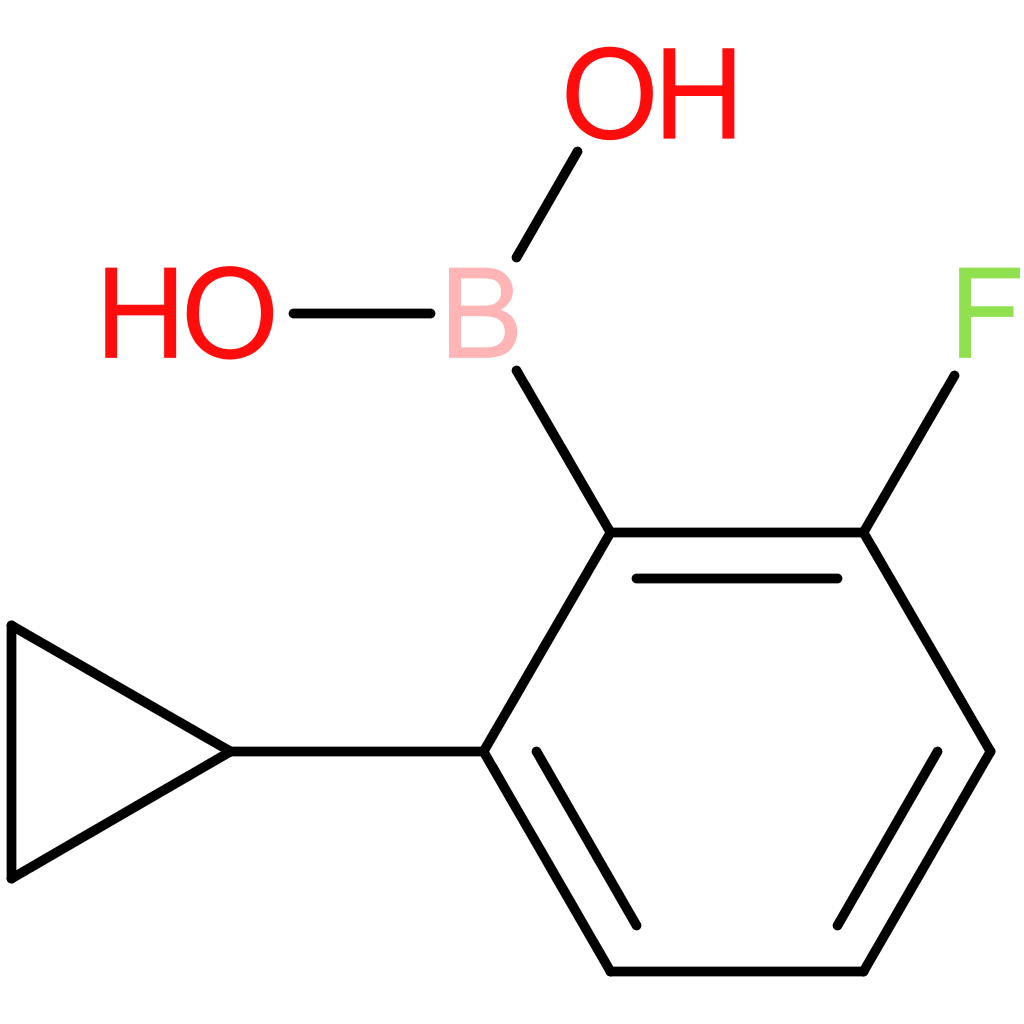 2-fluoro-6-cyclopropylphenylboronic acid