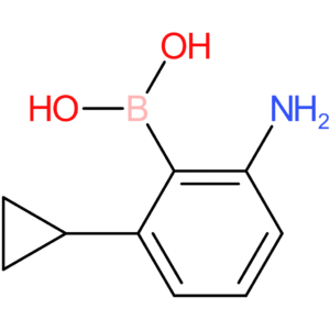 2-amino-6-cyclopropylphenylboronic acid