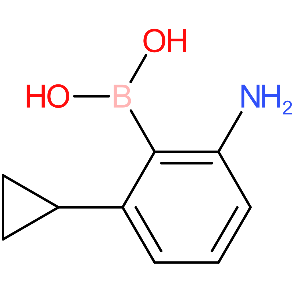 2-amino-6-cyclopropylphenylboronic acid