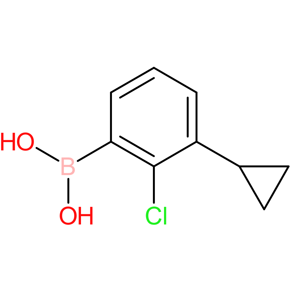 3-(cyclopropyl)-2-(chloro)phenylboronic acid