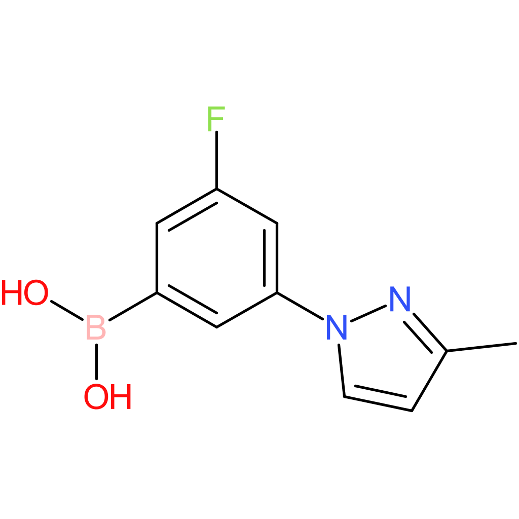 3-fluoro-5-(3-methyl-1h-pyrazol-1-yl)phenylboronic acid