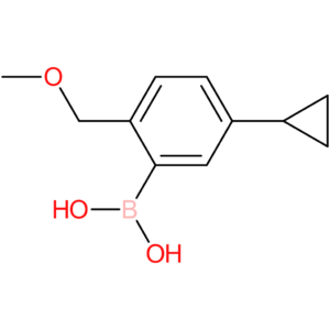 3-cyclopropyl-6-(methoxymethyl)boronic acid