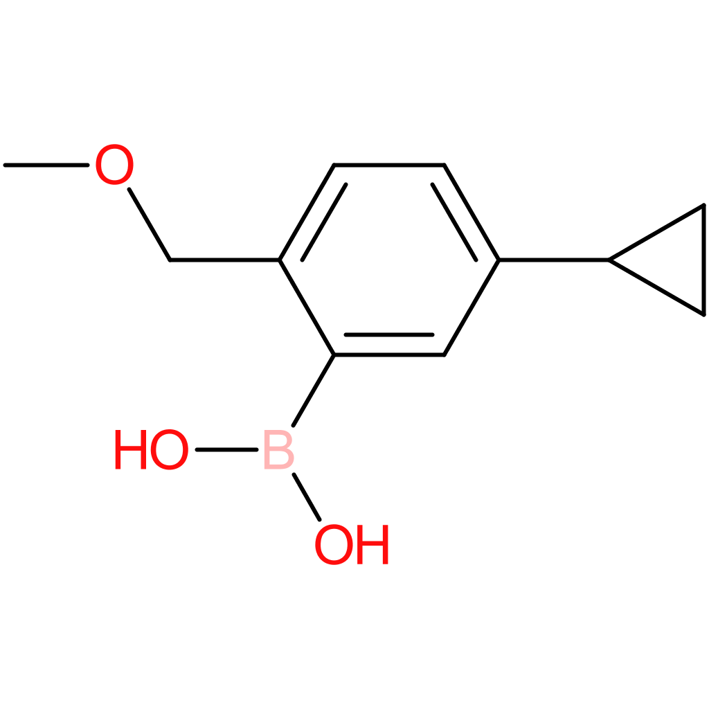3-cyclopropyl-6-(methoxymethyl)boronic acid