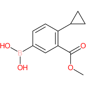 4-cyclopropyl-3-(methoxycarbonyl)phenylboronic acid