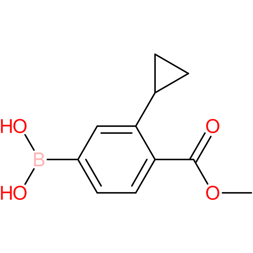 3-cyclopropyl-4-(methoxycarbonyl)boronic acid