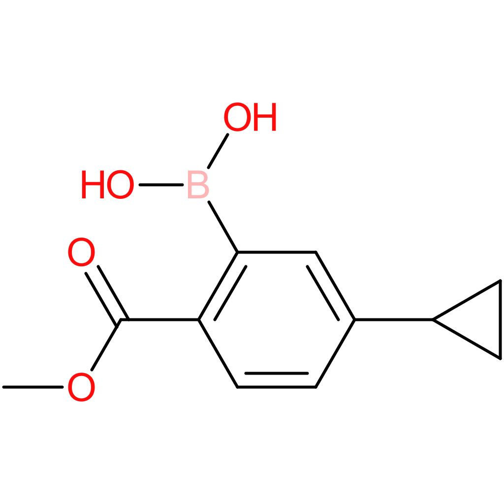 3-cyclopropyl-6-(methoxycarbonyl)boronic acid