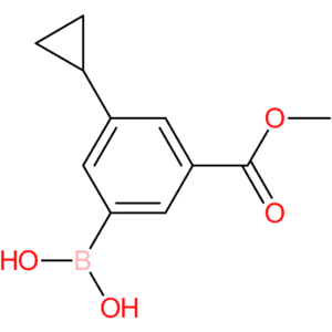 3-cyclopropyl-5-(methoxycarbonyl)boronic acid