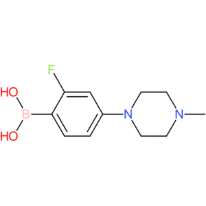 2-fluoro-4-(n-methylpiperazin-1-yl)phenylboronic acid