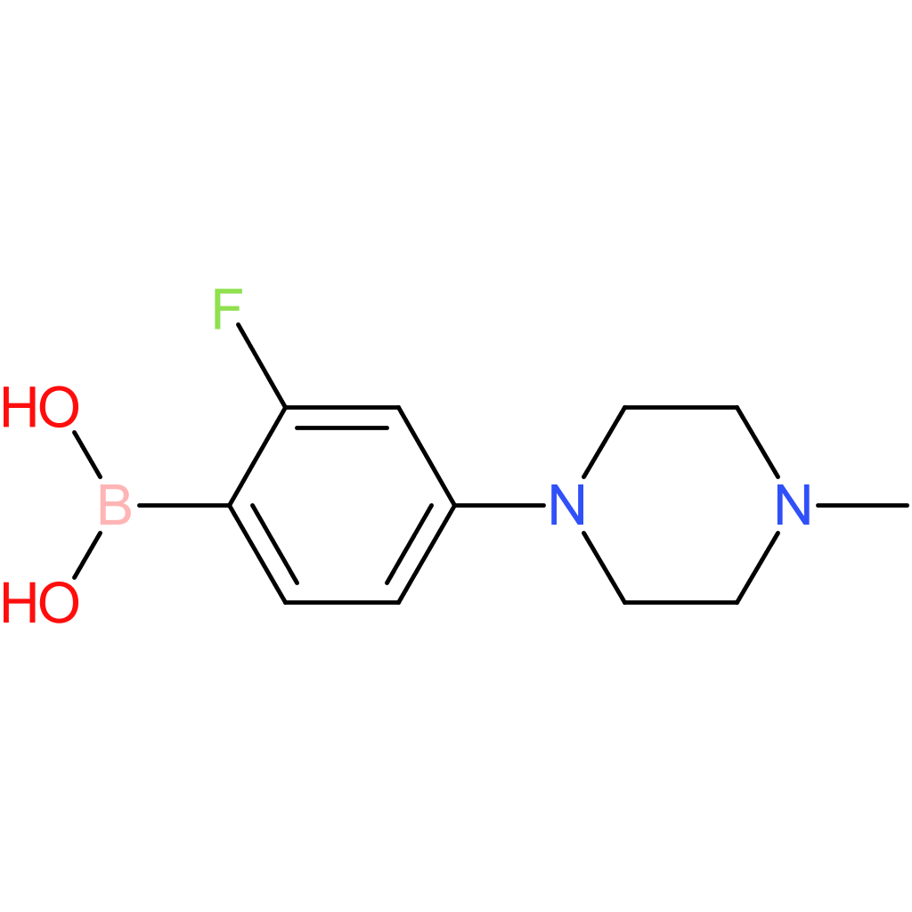 2-fluoro-4-(n-methylpiperazin-1-yl)phenylboronic acid