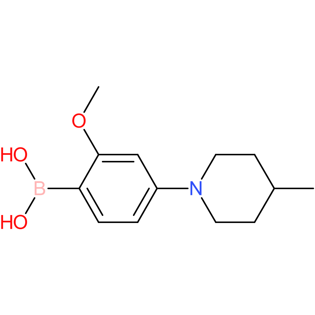 2-methoxy-4-(4-methylpiperidin-1-yl)phenylboronic acid