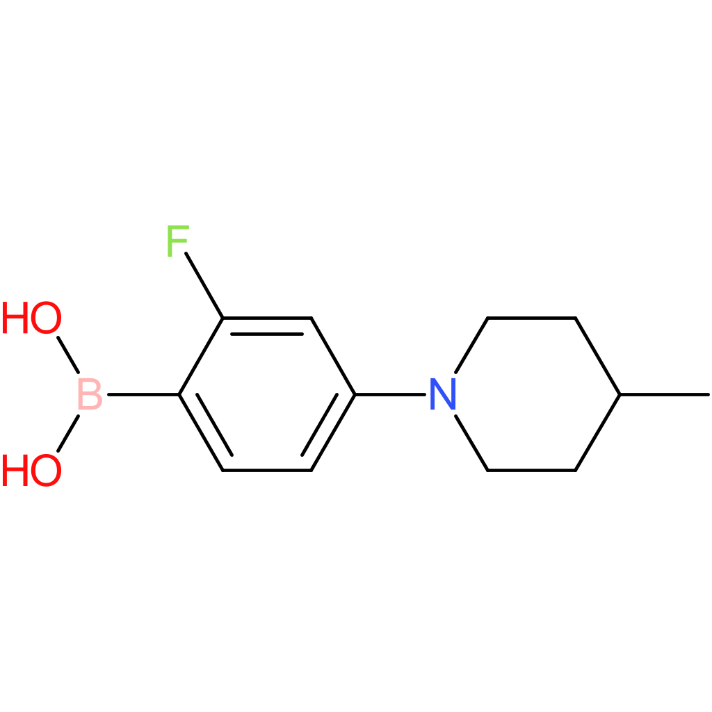 2-fluoro-4-(4-methylpiperidin-1-yl)phenylboronic acid