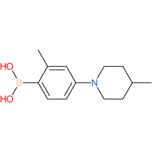 2-methyl-4-(4-methylpiperidin-1-yl)phenylboronic acid