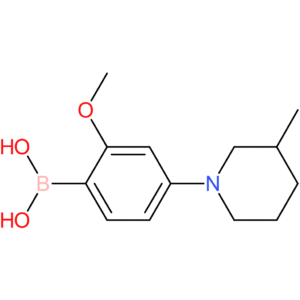 2-methoxy-4-(3-methylpiperidin-1-yl)phenylboronic acid