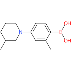 2-methyl-4-(3-methylpiperidin-1-yl)phenylboronic acid
