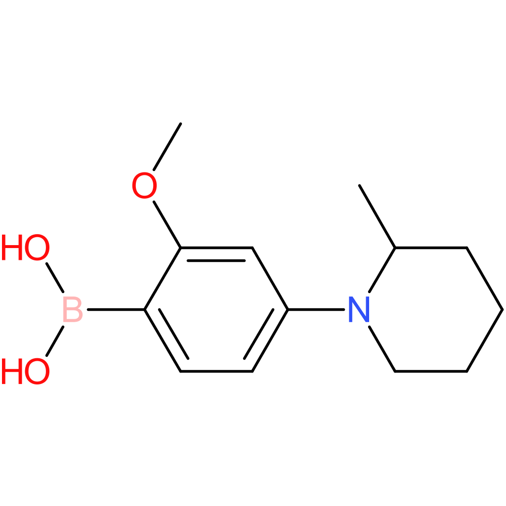 2-methoxy-4-(2-methylpiperidin-1-yl)phenylboronic acid