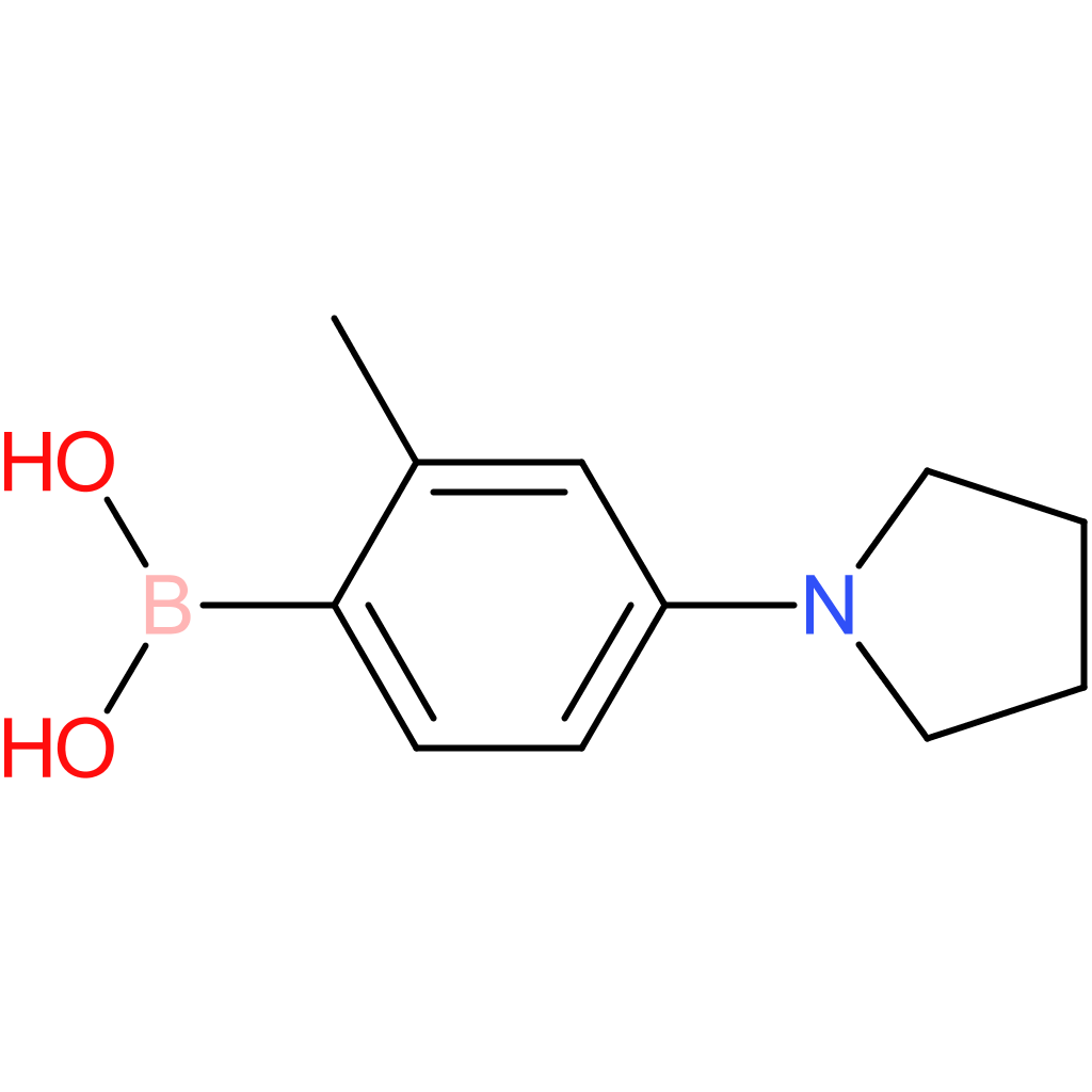2-methyl-4-(pyrrolidino)phenylboronic acid