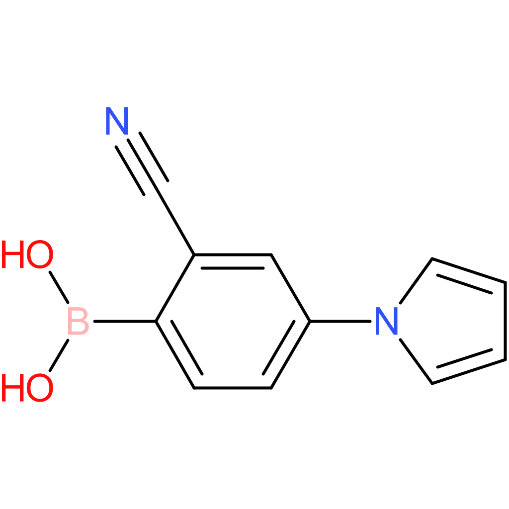 2-cyano-4-(1h-pyrrol-1-yl)phenylboronic acid