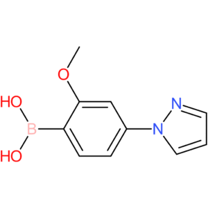 2-methoxy-4-(1h-pyrazol-1-yl)phenylboronic acid