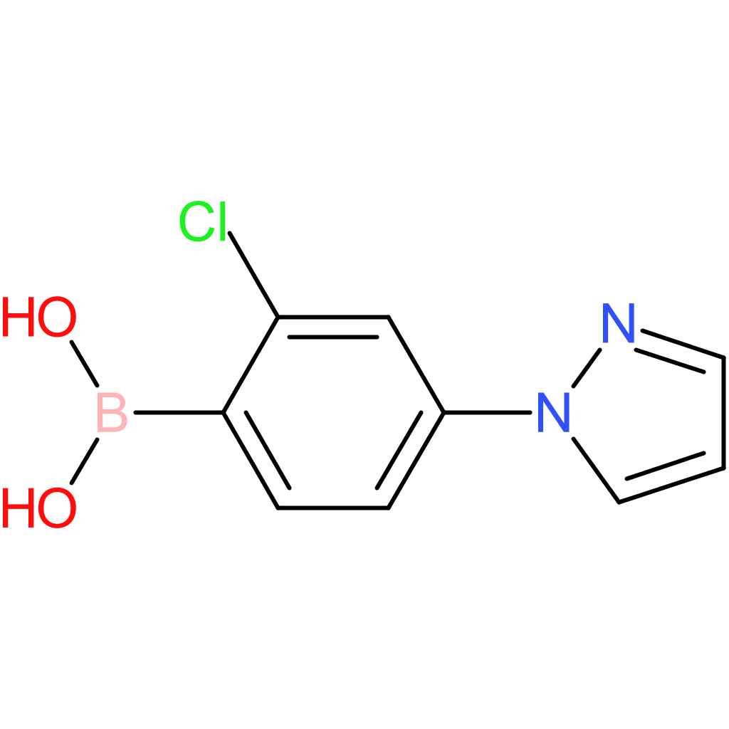 2-chloro-4-(1h-pyrazol-1-yl)phenylboronic acid