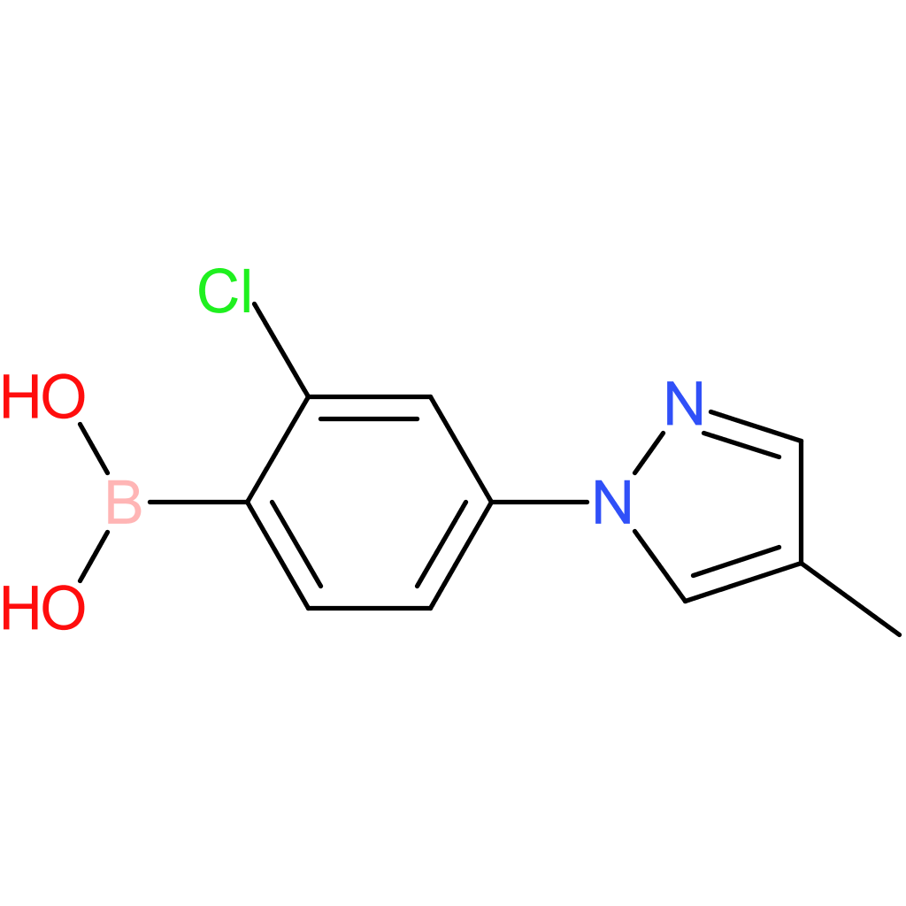 2-chloro-4-(4-methyl-1h-pyrazol-1-yl)phenylboronic acid