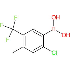 2-chloro-5-trifluoromethyl-4-methylphenylboronic acid