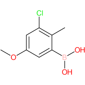 3-chloro-2-methyl-5-methoxyphenylboronic acid