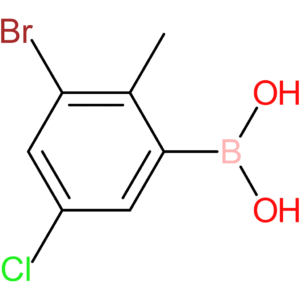 3-chloro-5-bromo-6-methylphenylboronic acid