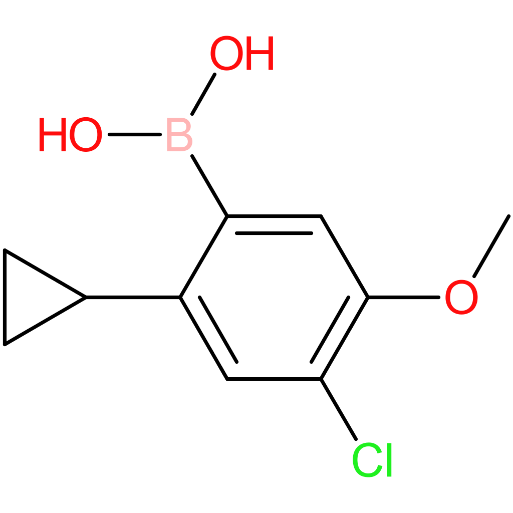 (4-chloro-2-cyclopropyl-5-methoxyphenyl)boronic acid