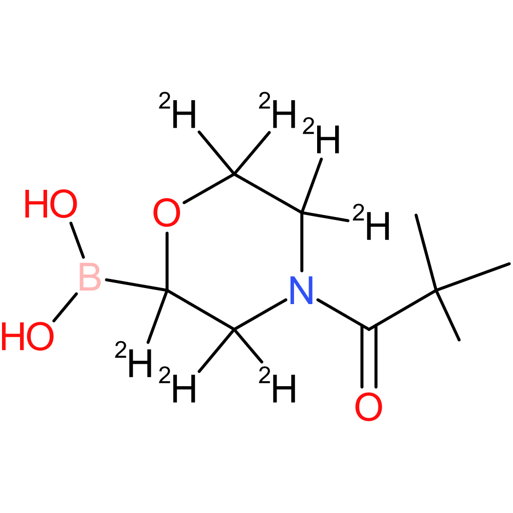 n-pivaloyl-(morpholine-d7)-2-boronic acid