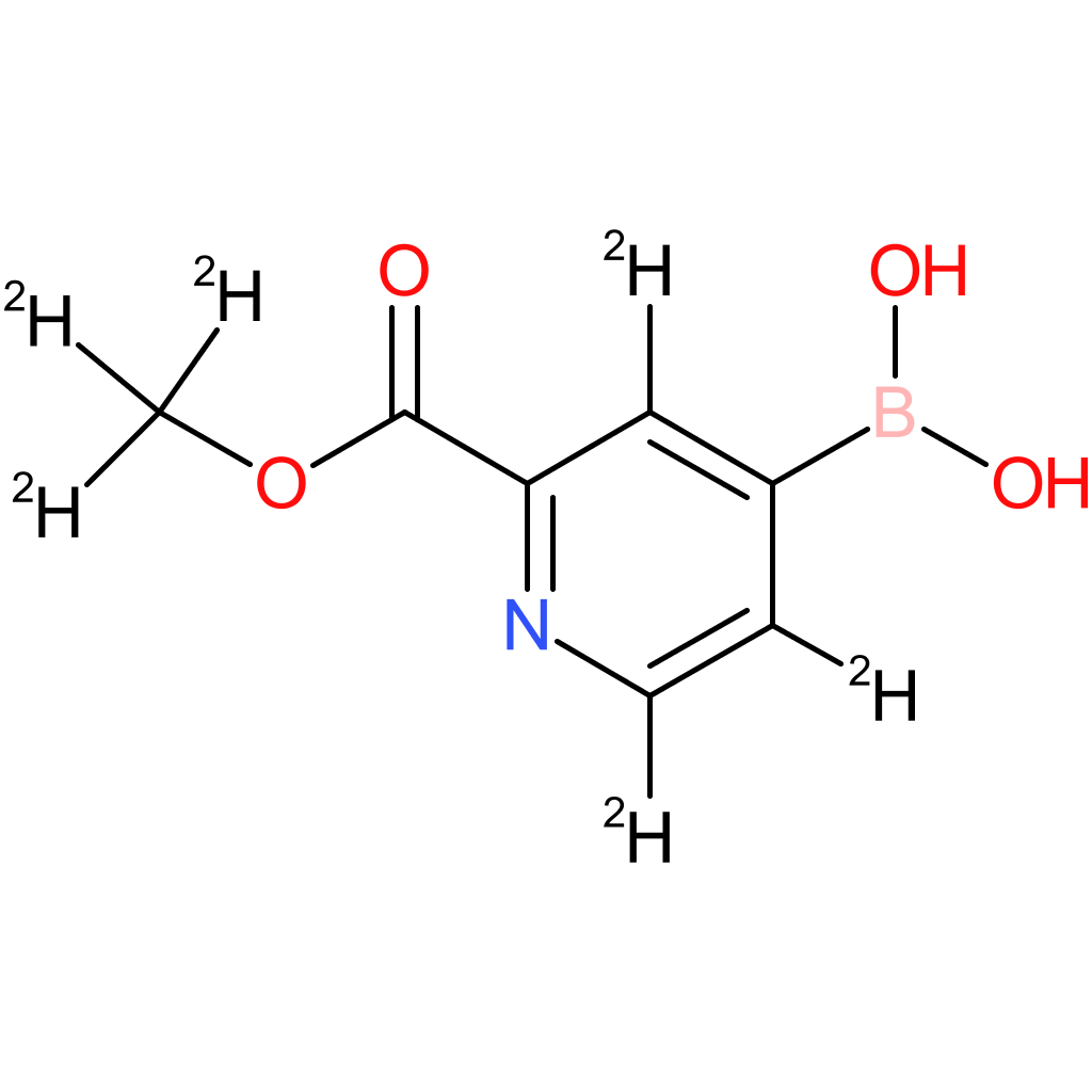 2-(methoxycarbonylpyridine-d6)-4-boronic acid
