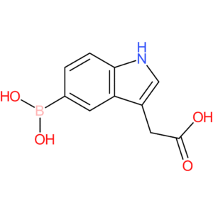 2-(5-borono-1h-indol-3-yl)acetic acid