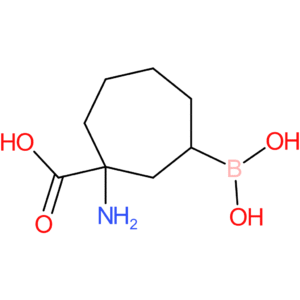 1-amino-3-(dihydroxyboranyl)cycloheptane-1-carboxylic acid