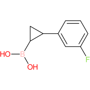 [2-(3-fluorophenyl)cyclopropyl]boronic acid