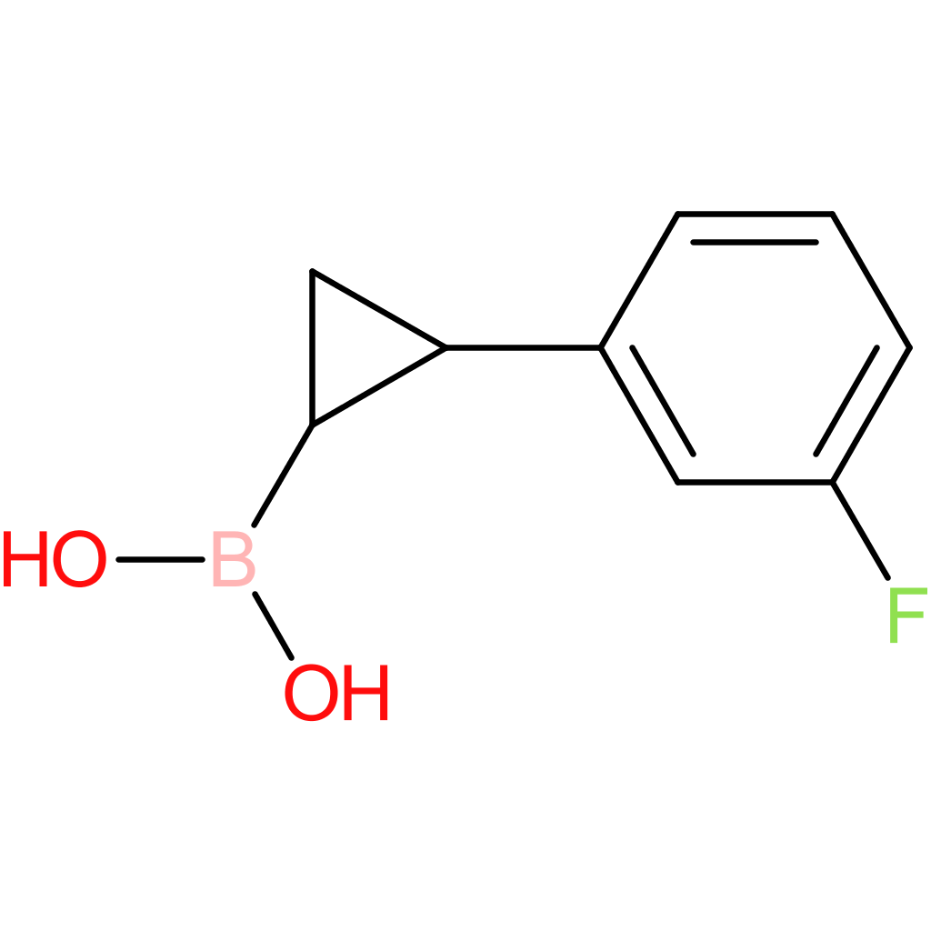 [2-(3-fluorophenyl)cyclopropyl]boronic acid