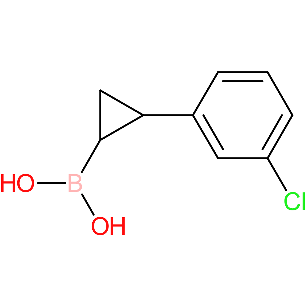 [2-(3-chlorophenyl)cyclopropyl]boronic acid