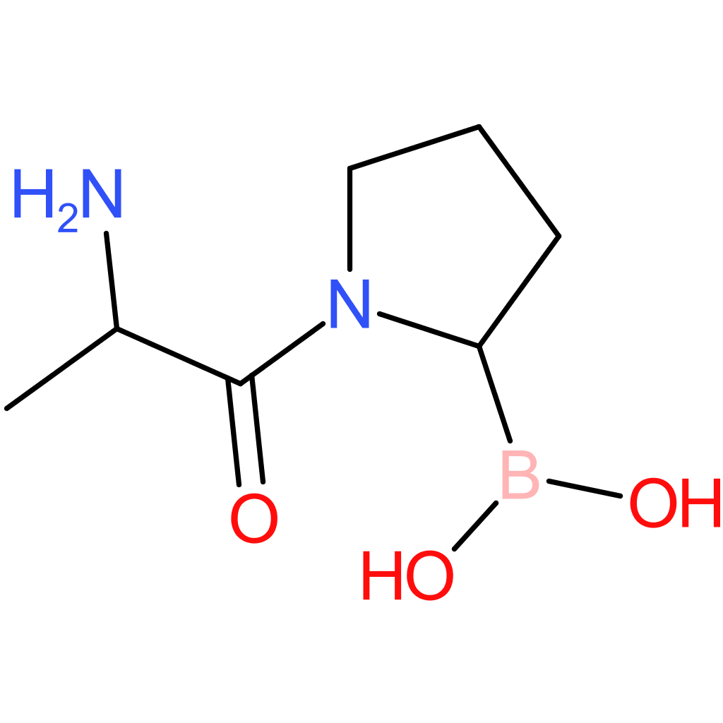 boronic acid, [1-(2-amino-1-oxopropyl)-2-pyrrolidinyl]-