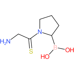 [1-(2-aminoethanethioyl)pyrrolidin-2-yl]boronic acid