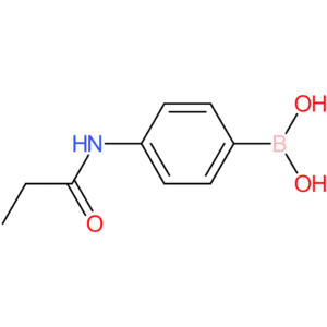 boronic acid, [4-[(1-oxopropyl)amino]phenyl]-
