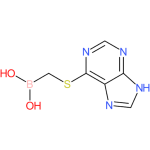 [(9h-purin-6-ylsulfanyl)methyl]boronic acid