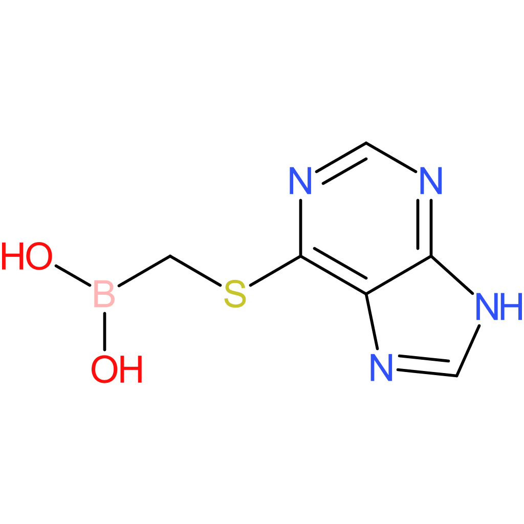 [(9h-purin-6-ylsulfanyl)methyl]boronic acid