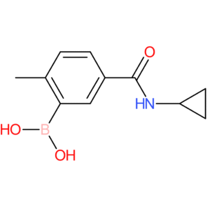 boronic acid, b-[5-[(cyclopropylamino)carbonyl]-2-methylphenyl]-