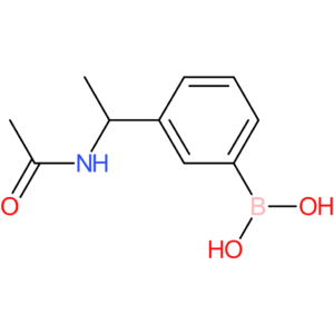 [3-(1-acetamidoethyl)phenyl]boronic acid