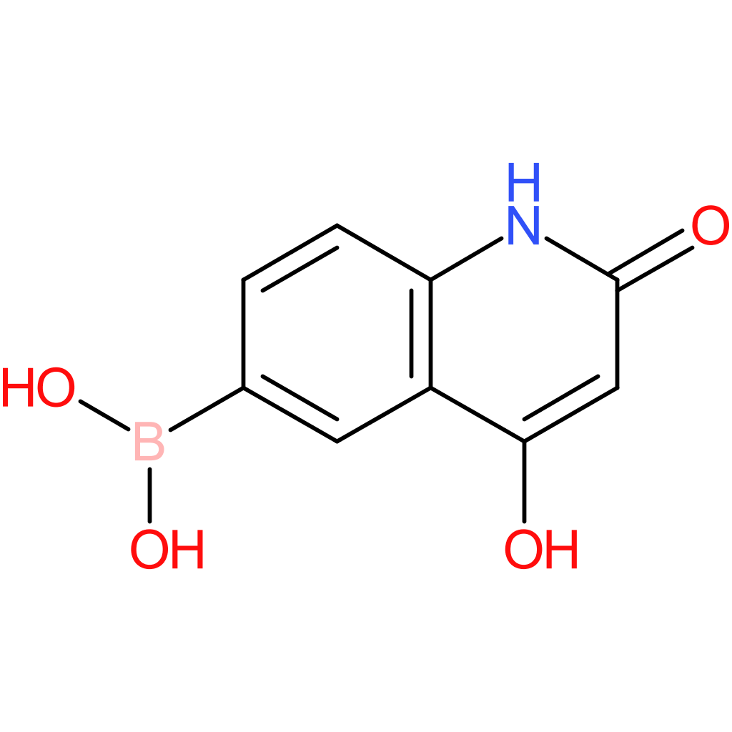 (4-hydroxy-2-oxo-1,2-dihydroquinolin-6-yl)boronic acid